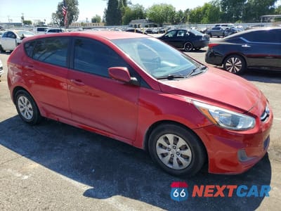Czwarte zdjęcie samochodu z boku: 2015 HYUNDAI ACCENT GS VIN:KMHCT5AE6FU219618 - miniatura