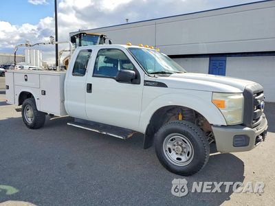 Czwarte zdjęcie samochodu z boku: 2014 FORD F250 SUPER DUTY UTILITY / SERVICE TRUCK VIN:1FD7X2B68EEB70782 - miniatura