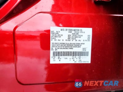 Zdjęcie 12 z 12 samochodu: 2016 LINCOLN MKX RESERVE VIN:2LMPJ8LR6GBL74982 - miniatura