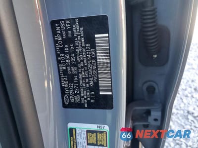 Zdjęcie 12 z 12 samochodu: 2023 HYUNDAI ELANTRA SEL VIN:KMHLS4AG5PU440126 - miniatura
