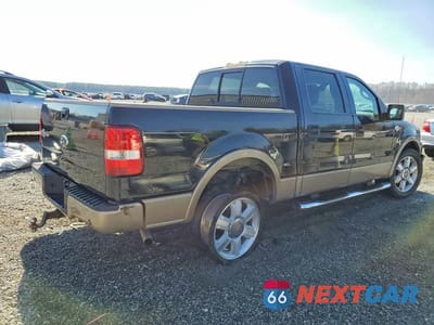 Trzecie zdjęcie samochodu z tyłu: 2006 FORD F150 SUPERCREW VIN:1FTPW12V26KD88535 - miniatura