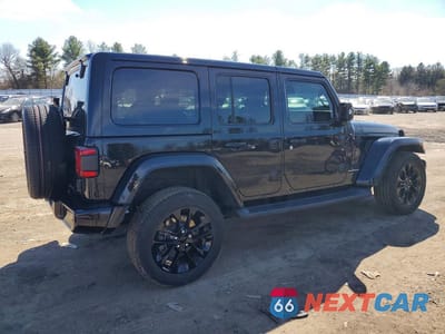 Trzecie zdjęcie samochodu z tyłu: 2023 JEEP WRANGLER SAHARA VIN:1C4HJXEG9PW521062 - miniatura