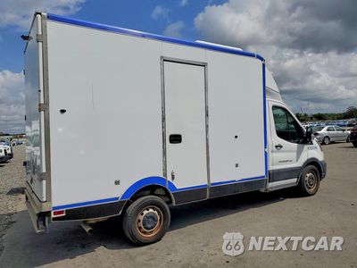 Trzecie zdjęcie samochodu z tyłu: 2020 FORD TRANSIT DELIVERY TRUCK VIN:1FDBW5Z80LKA83396 - miniatura