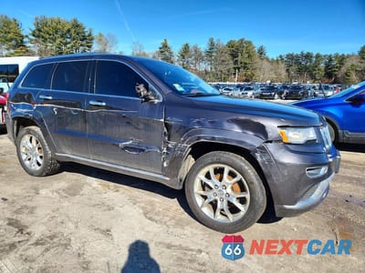 Czwarte zdjęcie samochodu z boku: 2015 JEEP GRAND CHEROKEE SUMMIT VIN:1C4RJFJGXFC797531 - miniatura