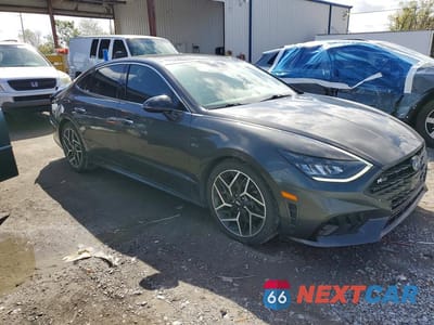 Czwarte zdjęcie samochodu z boku: 2022 HYUNDAI SONATA N LINE VIN:5NPEK4JC4NH149246 - miniatura