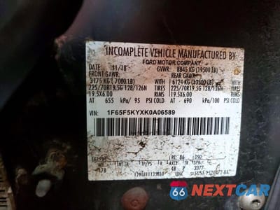 Zdjęcie 13 z 13 samochodu: 2019 FORD F59 VIN:1F65F5KYXK0A06589 - miniatura
