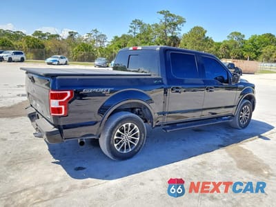 Trzecie zdjęcie samochodu z tyłu: 2019 FORD F150 SUPERCREW VIN:1FTEW1EPXKFD52034 - miniatura