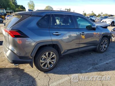 Trzecie zdjęcie samochodu z tyłu: 2022 TOYOTA RAV4 HYBRID LIMITED VIN:JTMD6RFV9ND522519 - miniatura
