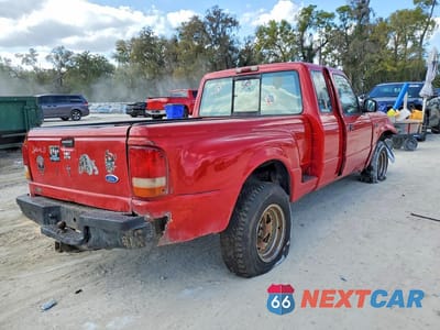 Trzecie zdjęcie samochodu z tyłu: 1996 FORD RANGER SUPER CAB VIN:1FTCR14A3TPA74066 - miniatura