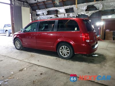 Drugie zdjęcie samochodu z przodu: 2014 DODGE GRAND CARAVAN SXT VIN:2C4RDGCG6ER214338 - miniatura