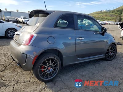 Trzecie zdjęcie samochodu z tyłu: 2012 FIAT 500 ABARTH VIN:3C3CFFFH8CT360110 - miniatura