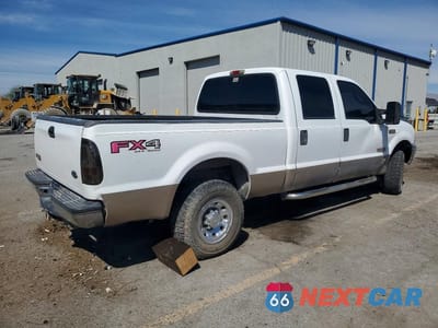 Trzecie zdjęcie samochodu z tyłu: 2003 FORD F250 SUPER DUTY VIN:1FTNW21P93ED80765 - miniatura