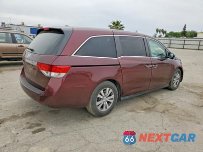 Trzecie zdjęcie samochodu z tyłu: 2017 HONDA ODYSSEY LX VIN:5FNRL5H68HB026556 - miniatura