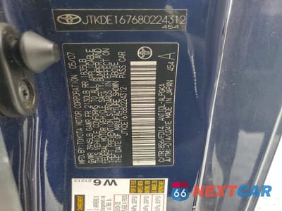 Zdjęcie 12 z 12 samochodu: 2008 SCION TC BASE VIN:JTKDE167680224312 - miniatura