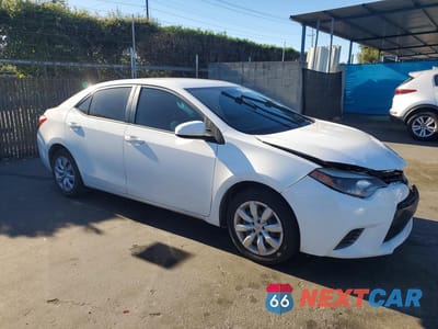 Czwarte zdjęcie samochodu z boku: 2015 TOYOTA COROLLA LE VIN:5YFBURHE6FP333609 - miniatura