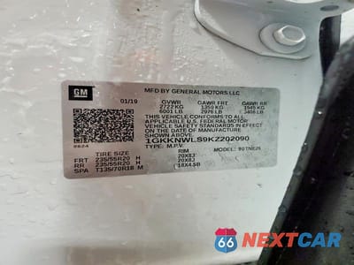 Zdjęcie 14 z 14 samochodu: 2019 GMC ACADIA SLT-2 VIN:1GKKNWLS9KZ202090 - miniatura