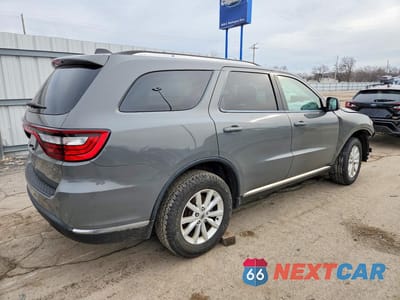Trzecie zdjęcie samochodu z tyłu: 2019 DODGE DURANGO SXT VIN:1C4RDJAG1KC652088 - miniatura