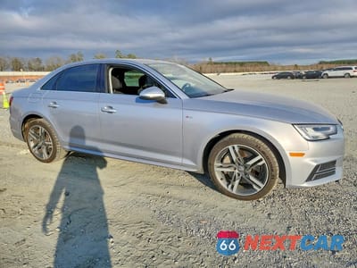 Czwarte zdjęcie samochodu z boku: 2017 AUDI A4 PREMIUM PLUS VIN:WAUENAF42HN024223 - miniatura