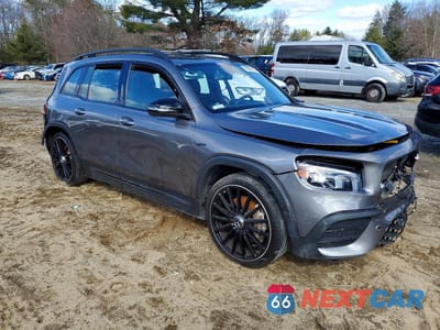 Czwarte zdjęcie samochodu z boku: 2023 MERCEDES-BENZ GLB AMG 35 4MATIC VIN:W1N4M5BB5PW292861 - miniatura