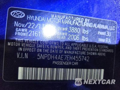 Zdjęcie 14 z 14 samochodu: 2014 HYUNDAI ELANTRA SE VIN:5NPDH4AE7EH455742 - miniatura