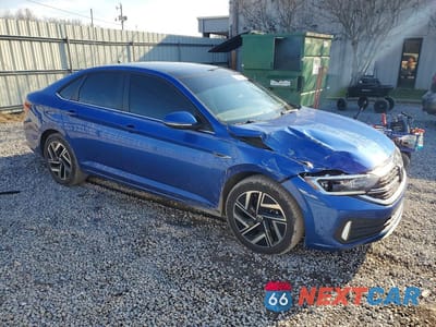 Czwarte zdjęcie samochodu z boku: 2024 VOLKSWAGEN JETTA SEL VIN:3VWGM7BU7RM067939 - miniatura