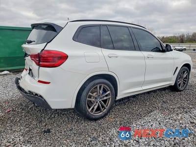 Trzecie zdjęcie samochodu z tyłu: 2021 BMW X3 SDRIVE30I VIN:5UXTY3C01M9H92438 - miniatura