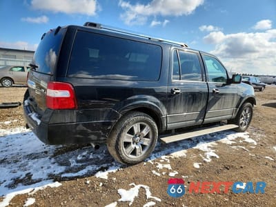 Trzecie zdjęcie samochodu z tyłu: 2010 FORD EXPEDITION EL LIMITED VIN:1FMJK2A58AEB55223 - miniatura