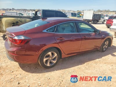 Trzecie zdjęcie samochodu z tyłu: 2020 HONDA INSIGHT EX VIN:19XZE4F56LE005721 - miniatura