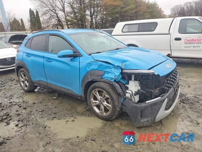 Czwarte zdjęcie samochodu z boku: 2023 HYUNDAI KONA SEL VIN:KM8K6CAB7PU953294 - miniatura