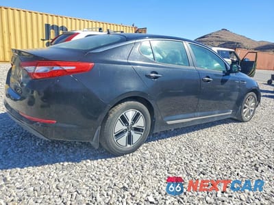 Trzecie zdjęcie samochodu z tyłu: 2013 KIA OPTIMA HYBRID LX VIN:KNAGM4AD5D5038826 - miniatura