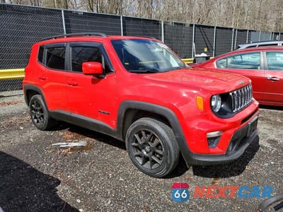 Czwarte zdjęcie samochodu z boku: 2021 JEEP RENEGADE LATITUDE VIN:ZACNJDBB8MPM60433 - miniatura