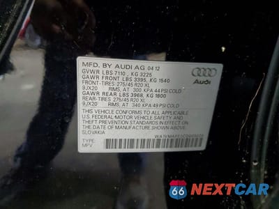 Zdjęcie 13 z 13 samochodu: 2012 AUDI Q7 PRESTIGE VIN:WA1VMAFE2CD009020 - miniatura