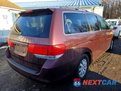 Trzecie zdjęcie samochodu z tyłu: 2009 HONDA ODYSSEY EXL VIN:5FNRL38639B040595 - miniatura