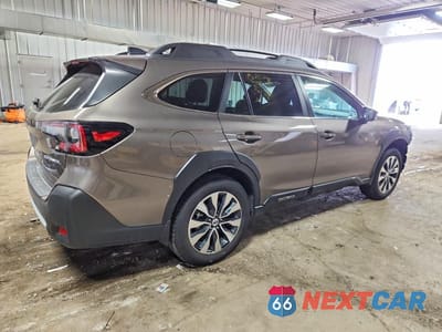 Trzecie zdjęcie samochodu z tyłu: 2024 SUBARU OUTBACK LIMITED VIN:4S4BTANC8R3237416 - miniatura