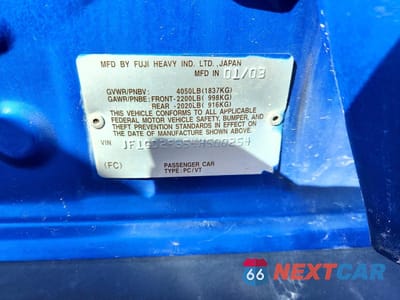 Zdjęcie 12 z 12 samochodu: 2004 SUBARU IMPREZA WRX VIN:JF1GD29654H500254 - miniatura