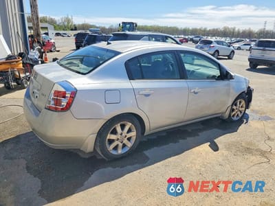 Trzecie zdjęcie samochodu z tyłu: 2007 NISSAN SENTRA 2.0 VIN:3N1AB61EX7L630555 - miniatura