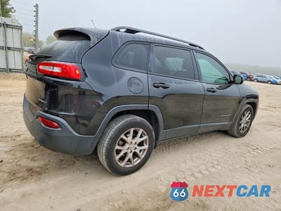 Trzecie zdjęcie samochodu z tyłu: 2016 JEEP CHEROKEE SPORT VIN:1C4PJLAB7GW177570 - miniatura