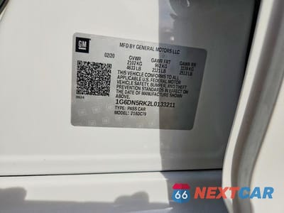 Zdjęcie 12 z 12 samochodu: 2020 CADILLAC CT5 PREMIUM LUXURY VIN:1G6DN5RK2L0133211 - miniatura