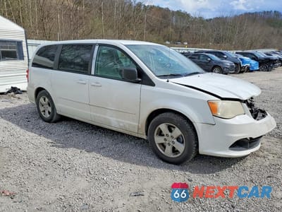 Czwarte zdjęcie samochodu z boku: 2013 DODGE GRAND CARAVAN SE VIN:2C4RDGBG7DR812728 - miniatura