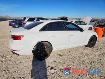 Trzecie zdjęcie samochodu z tyłu: 2017 AUDI A4 PREMIUM VIN:WAUANAF44HN007650 - miniatura