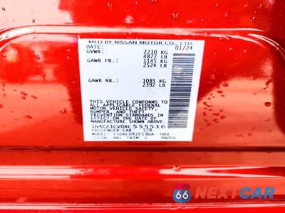 Zdjęcie 12 z 12 samochodu: 2024 NISSAN LEAF SV PLUS VIN:1N4CZ1CV0RC555516 - miniatura
