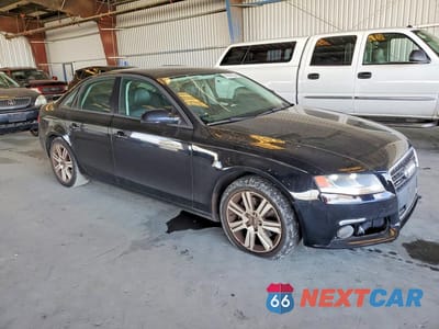 Czwarte zdjęcie samochodu z boku: 2010 AUDI A4 PREMIUM VIN:WAUBFAFL5AN044317 - miniatura