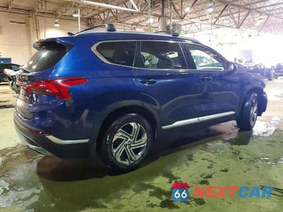 Trzecie zdjęcie samochodu z tyłu: 2022 HYUNDAI SANTA FE SEL VIN:5NMS24AJ9NH376320 - miniatura