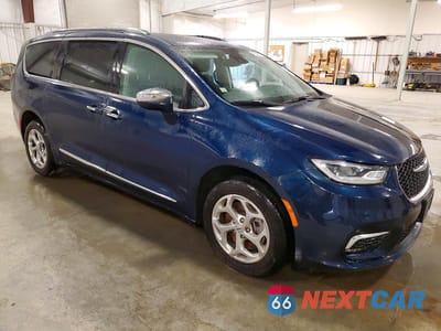 Czwarte zdjęcie samochodu z boku: 2021 CHRYSLER PACIFICA LIMITED VIN:2C4RC3GGXMR595471 - miniatura