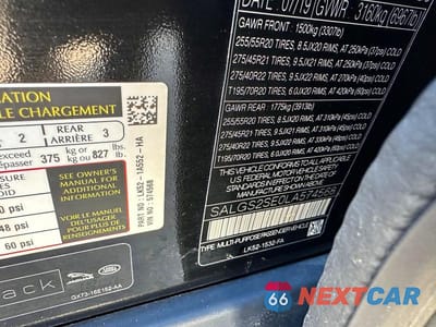 Zdjęcie 10 z 10 samochodu: 2020 LAND ROVER RANGE ROVER P525 HSE VIN:SALGS2SE0LA574568 - miniatura