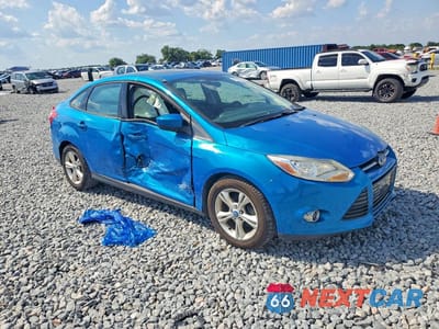 Czwarte zdjęcie samochodu z boku: 2012 FORD FOCUS SE VIN:1FAHP3F21CL250722 - miniatura