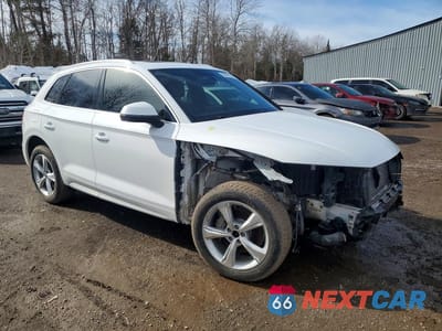 Czwarte zdjęcie samochodu z boku: 2018 AUDI Q5 PREMIUM PLUS VIN:WA1BNAFY0J2139221 - miniatura