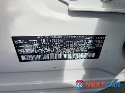 Zdjęcie 13 z 13 samochodu: 2025 SUBARU ASCENT LIMITED VIN:4S4WMARD4S3405334 - miniatura
