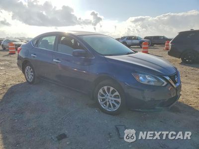 Czwarte zdjęcie samochodu z boku: 2019 NISSAN SENTRA S VIN:3N1AB7AP7KY325856 - miniatura