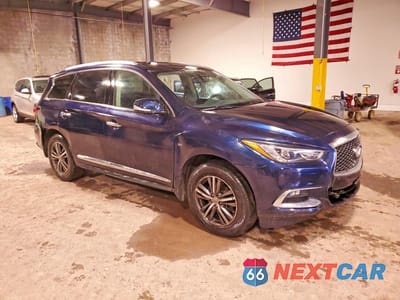 Czwarte zdjęcie samochodu z boku: 2017 INFINITI QX60 VIN:5N1DL0MMXHC554884 - miniatura